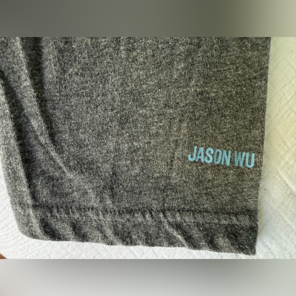 Jason Wu for EVA Air Gray Quarter Snap Pullover Shirt XL Long Sleeve Travel - Picture 9 of 10